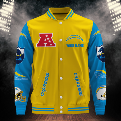 NFL Los Angeles Chargers Premium Varsity Jacket V030701