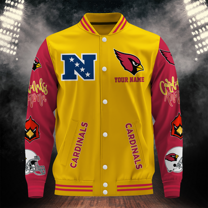 NFL Arizona Cardinals Premium Varsity Jacket V030701