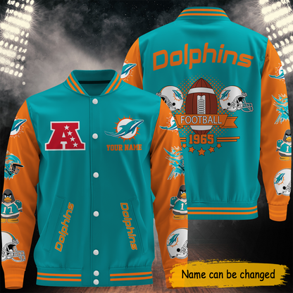 NFL Miami Dolphins Premium Varsity Jacket V030701