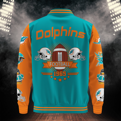NFL Miami Dolphins Premium Varsity Jacket V030701
