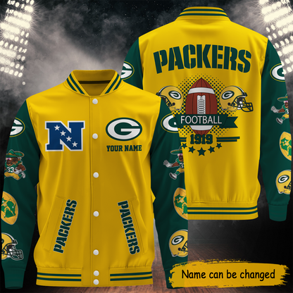 NFL Green Bay Packers Premium Varsity Jacket V030701