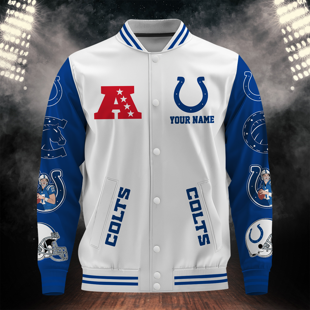 NFL Indianapolis Colts Premium Varsity Jacket V030701