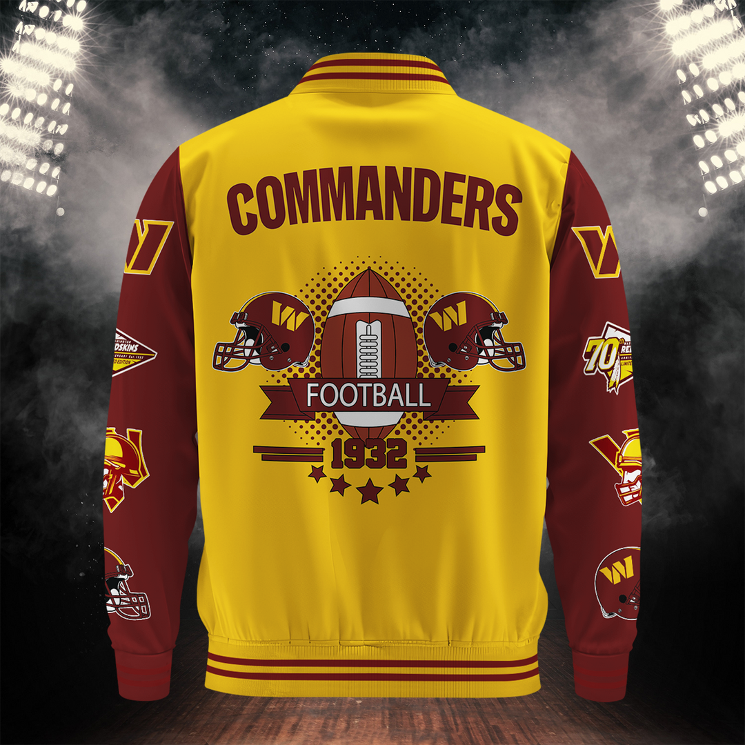 NFL Washington Commanders Premium Varsity Jacket V030701