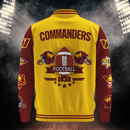 NFL Washington Commanders Premium Varsity Jacket V030701
