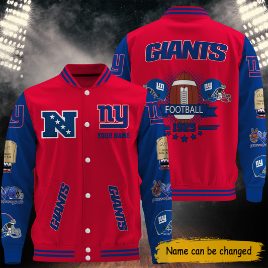NFL New York Giants Premium Varsity Jacket V030701