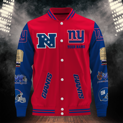 NFL New York Giants Premium Varsity Jacket V030701