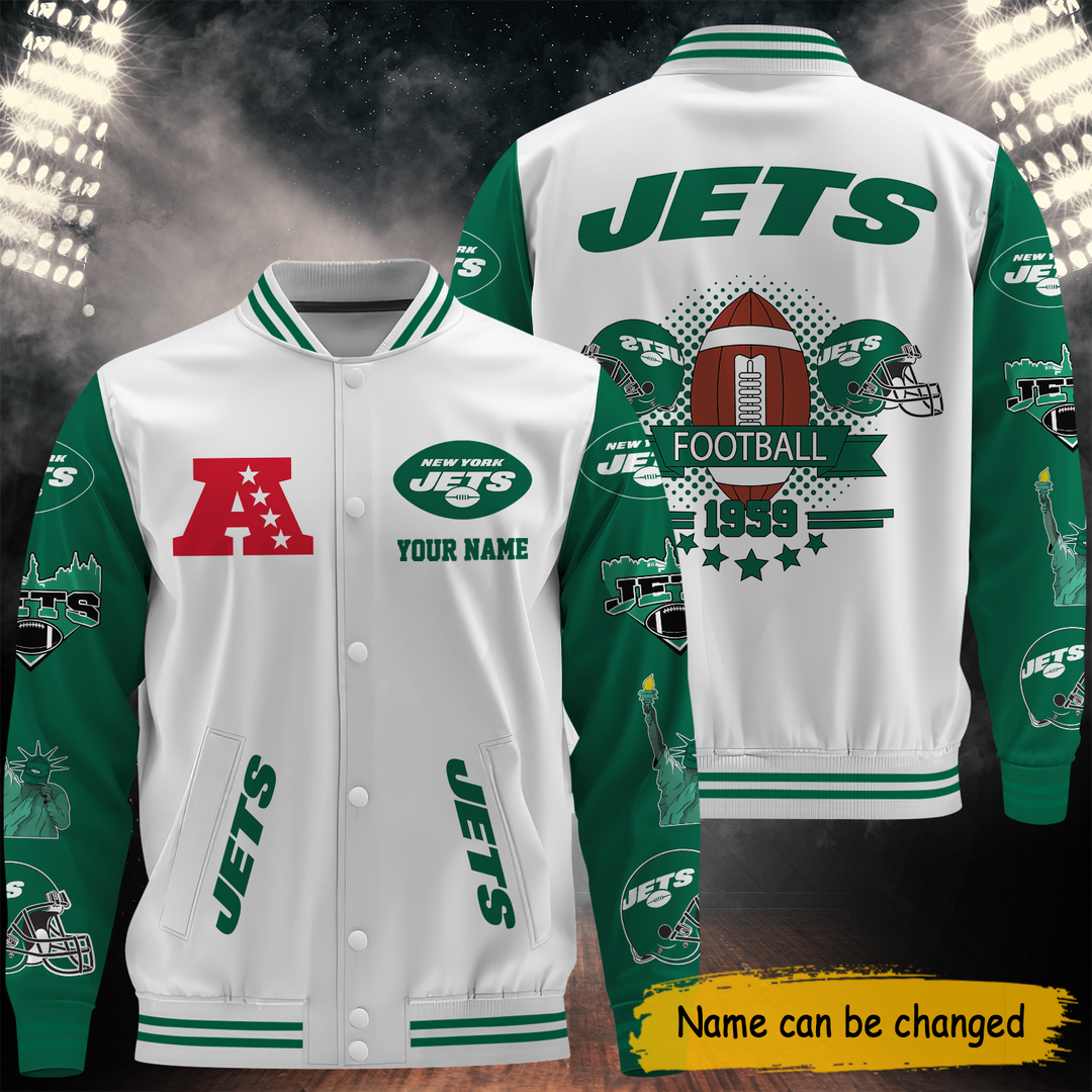 NFL New York Jets Premium Varsity Jacket V030701
