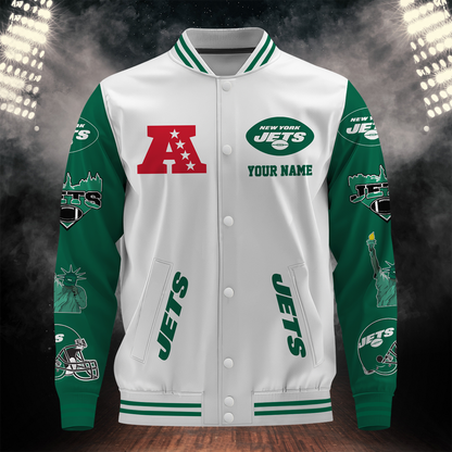 NFL New York Jets Premium Varsity Jacket V030701