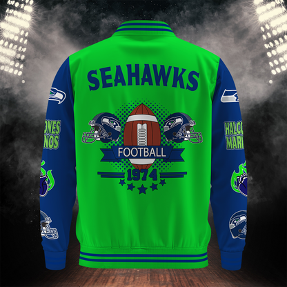 NFL Seattle Seahawks Premium Varsity Jacket V030701