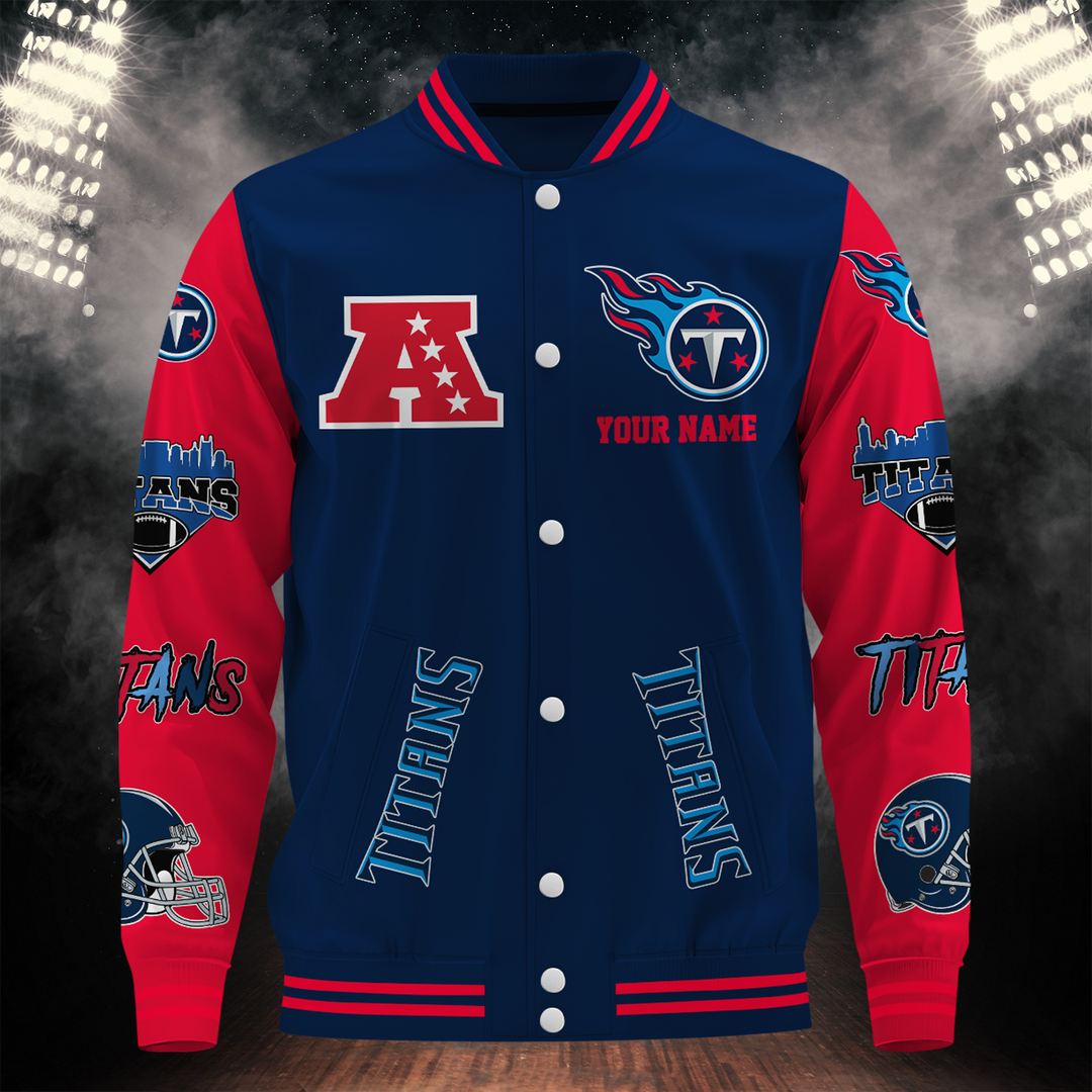 NFL Tennessee Titans Premium Varsity Jacket V030701