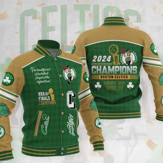 Boston Celtics 18x Champions Varsity Jacket