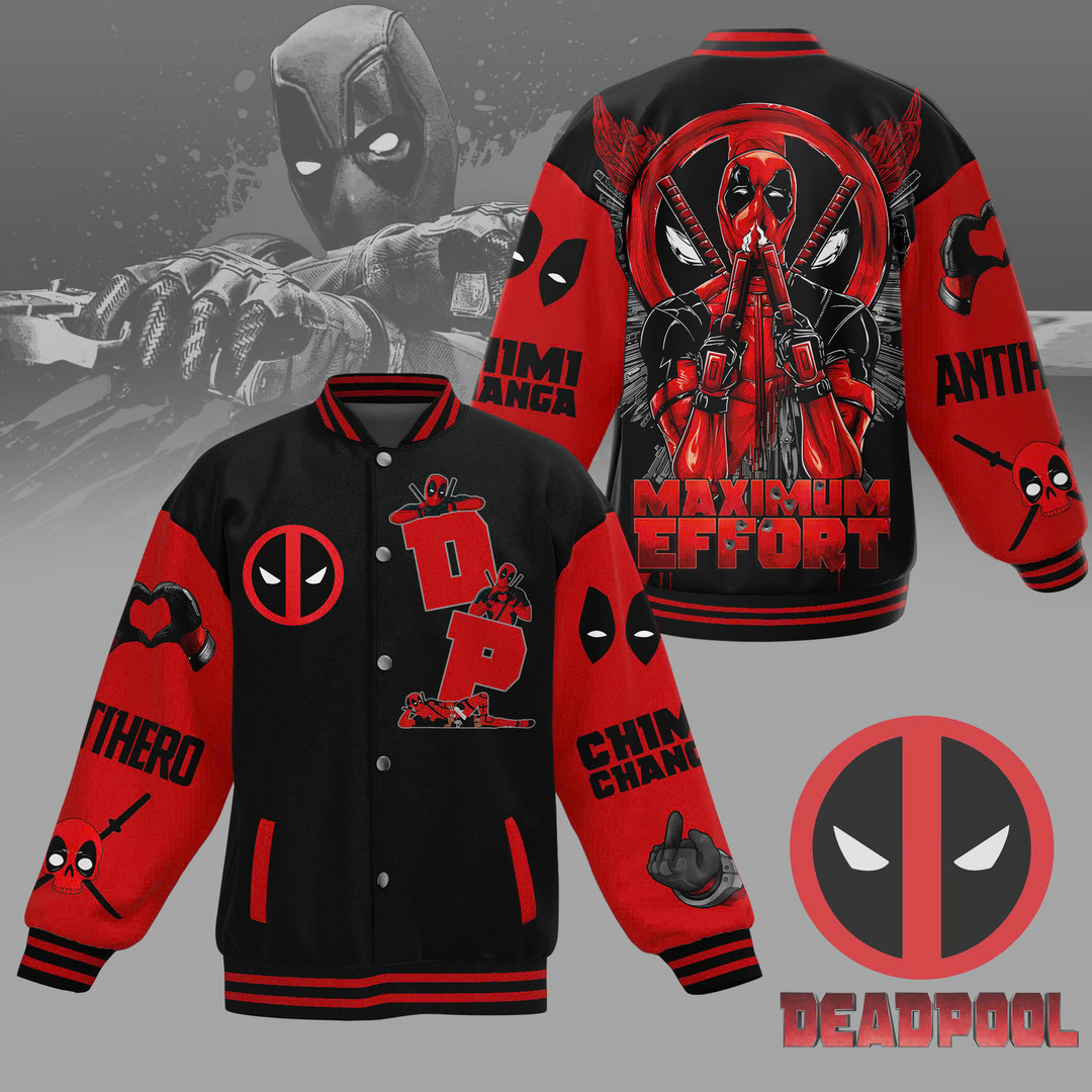 Deadpool V1 Varsity Jacket