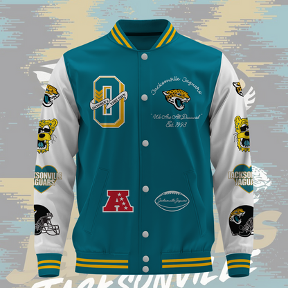 NFL Jacksonville Jaguars OVO Premium Varsity Jacket