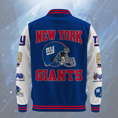 NFL New York Giants OVO Premium Varsity Jacket