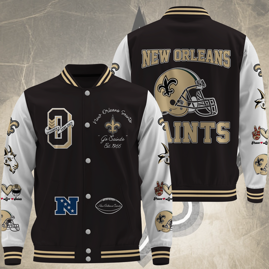 NFL New Orleans Saints OVO Premium Varsity Jacket