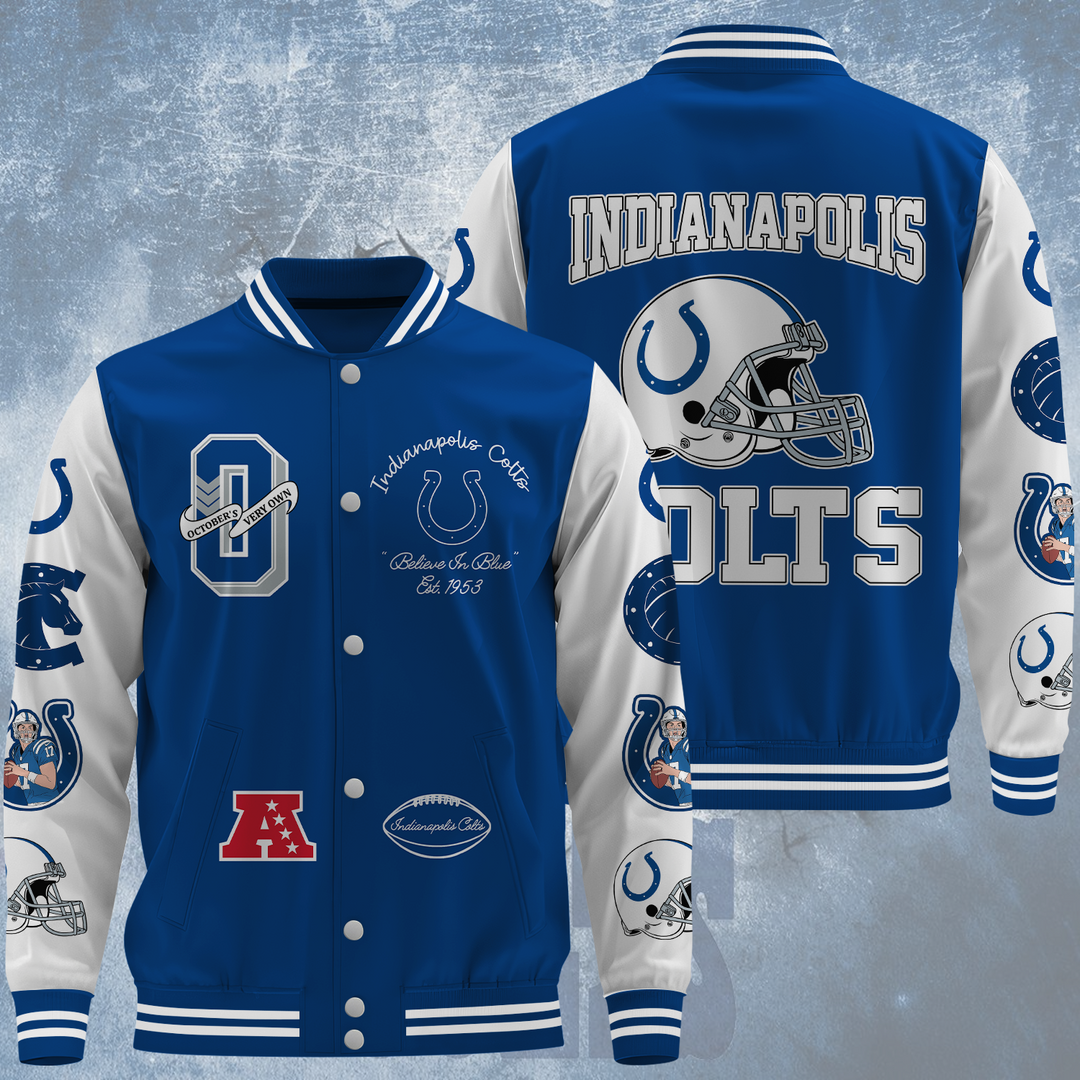 NFL Indianapolis Colts OVO Premium Varsity Jacket