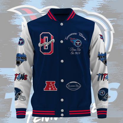 NFL Tennessee Titans OVO Premium Varsity Jacket
