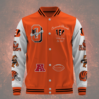 NFL Cincinnati Bengals OVO Premium Varsity Jacket