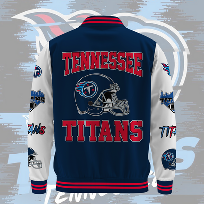 NFL Tennessee Titans OVO Premium Varsity Jacket