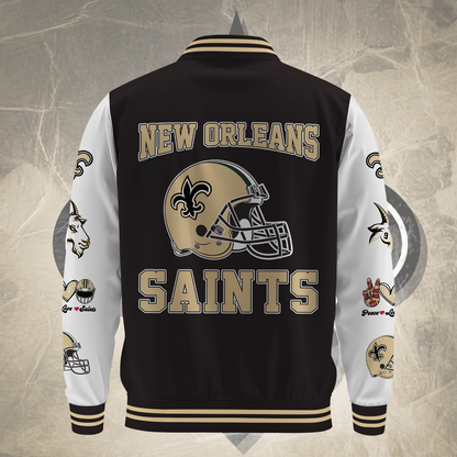 NFL New Orleans Saints OVO Premium Varsity Jacket