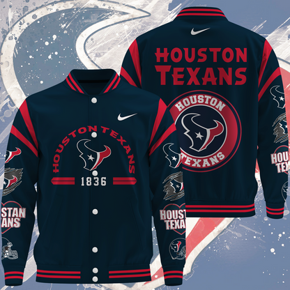 NFL Houston Texans Premium Varsity Jacket V1