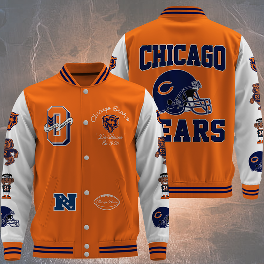 NFL Chicago Bears OVO Premium Varsity Jacket