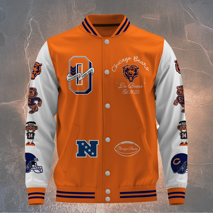 NFL Chicago Bears OVO Premium Varsity Jacket