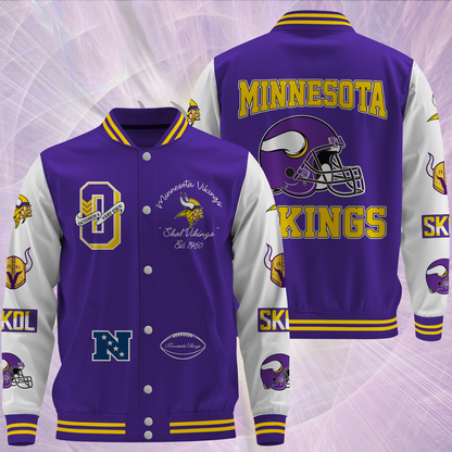 NFL Minnesota Vikings OVO Premium Varsity Jacket