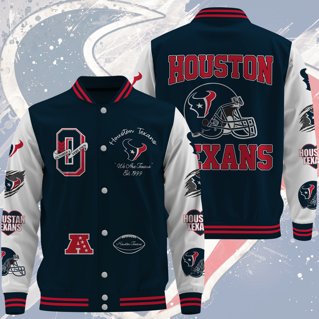NFL Houston Texans OVO Premium Varsity Jacket