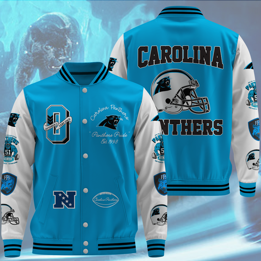 NFL Carolina Panthers OVO Premium Varsity Jacket