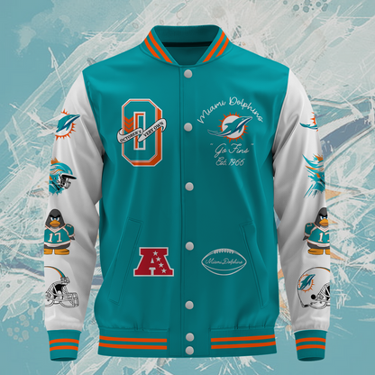 NFL Miami Dolphins OVO Premium Varsity Jacket