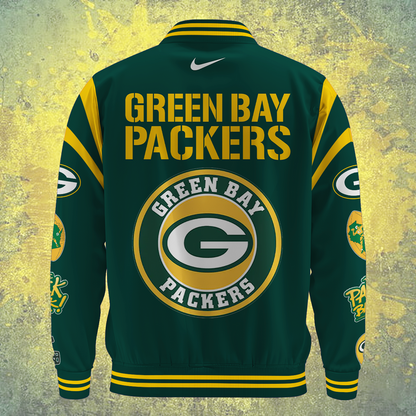 NFL Green Bay Packers Premium Varsity Jacket V1
