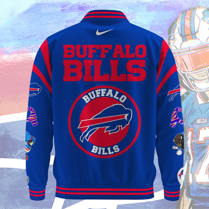 NFL Buffalo Bills Premium Varsity Jacket V1