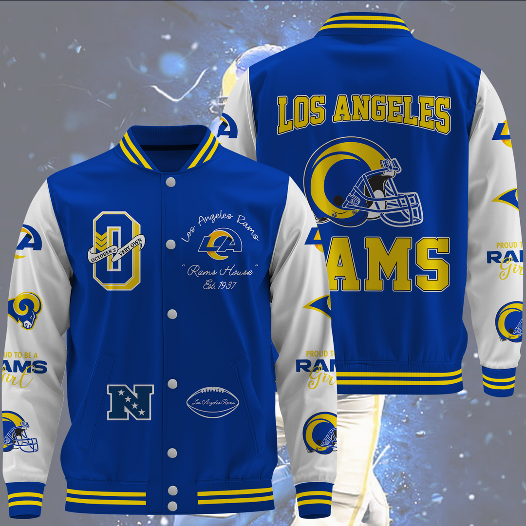 NFL Los Angeles Rams OVO Premium Varsity Jacket