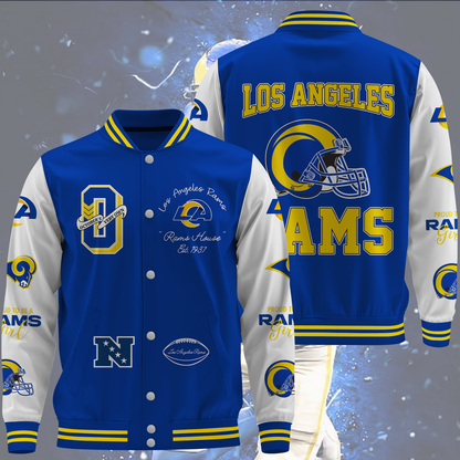 NFL Los Angeles Rams OVO Premium Varsity Jacket