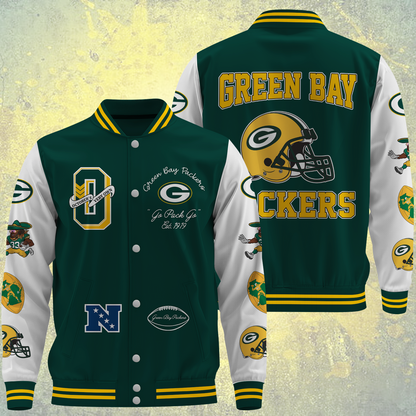 NFL Green Bay Packers OVO Premium Varsity Jacket