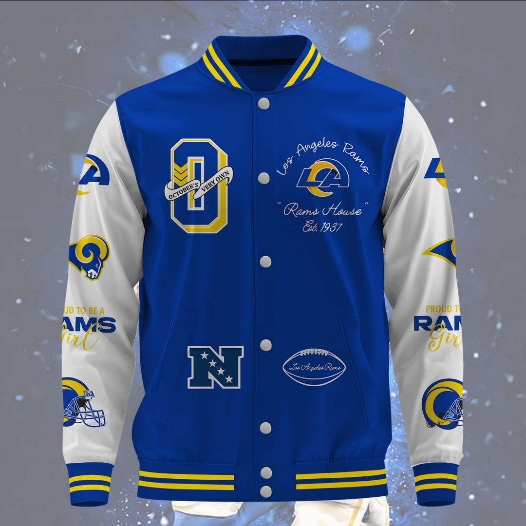 NFL Los Angeles Rams OVO Premium Varsity Jacket
