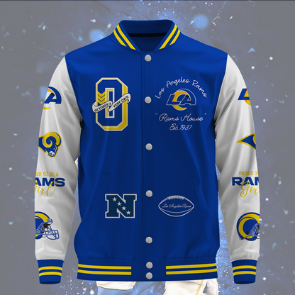 NFL Los Angeles Rams OVO Premium Varsity Jacket