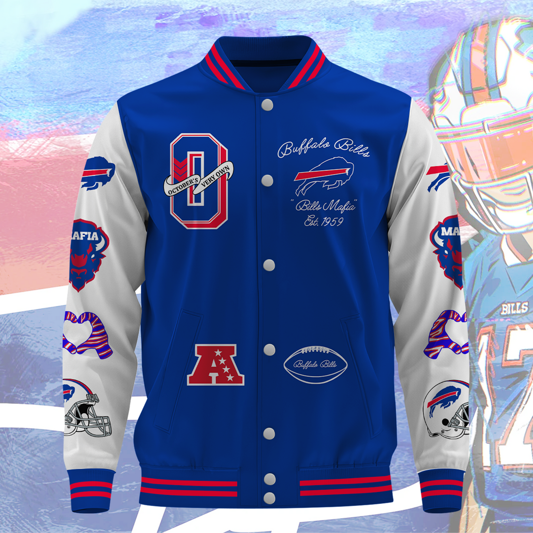 NFL Buffalo Bills OVO Premium Varsity Jacket
