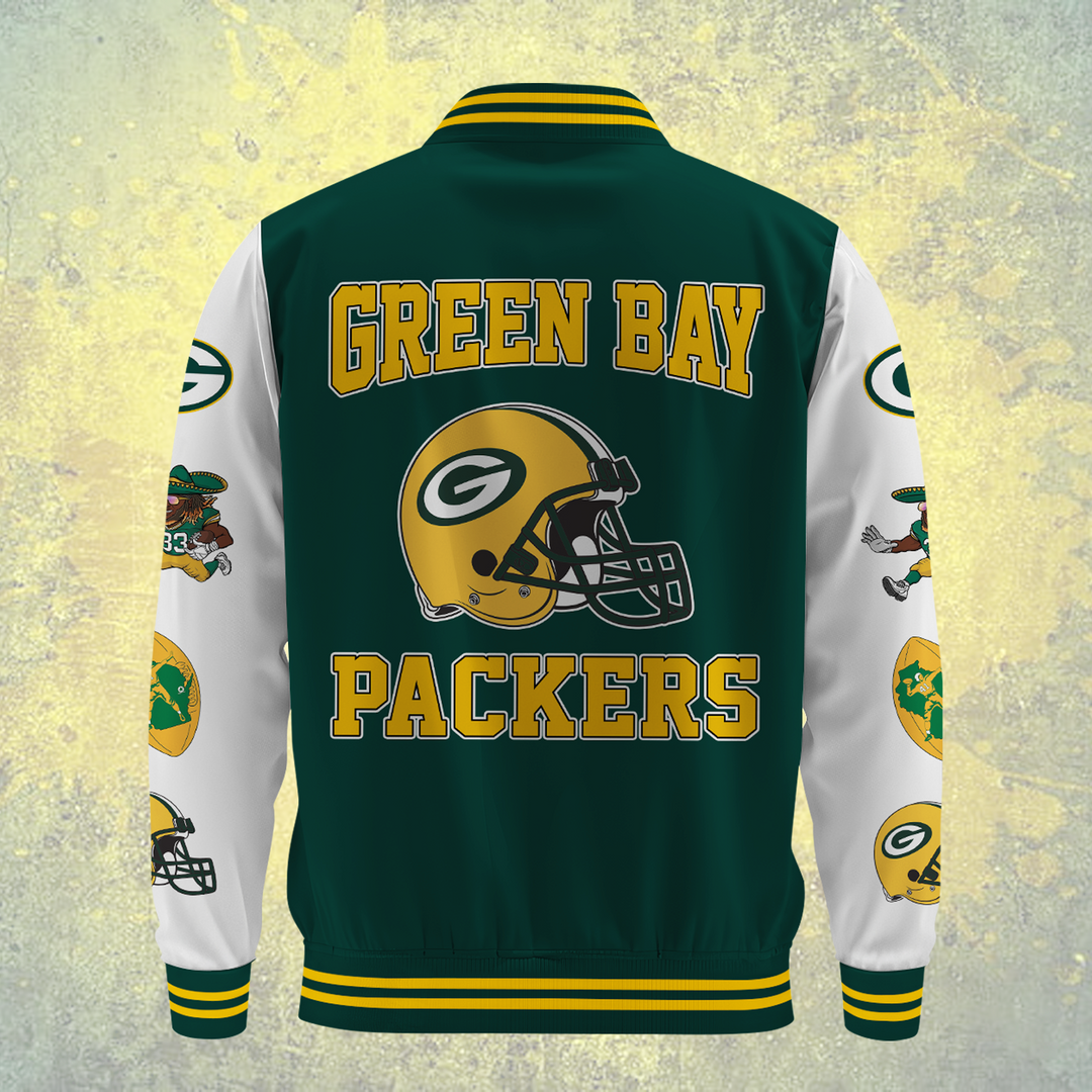 NFL Green Bay Packers OVO Premium Varsity Jacket