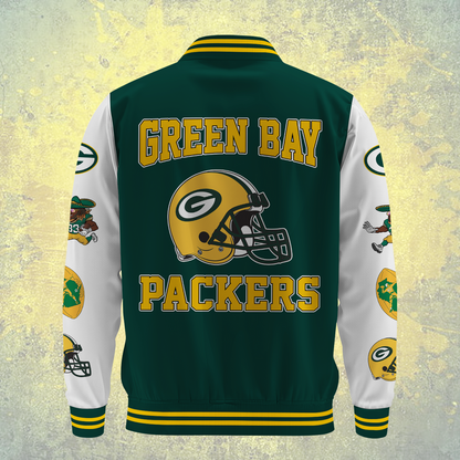 NFL Green Bay Packers OVO Premium Varsity Jacket