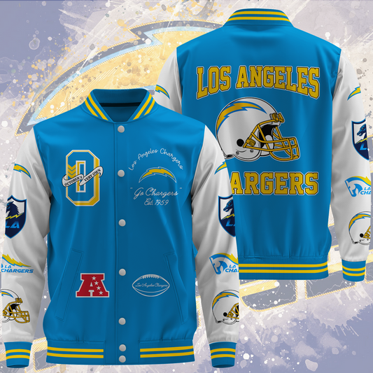 NFL Los Angeles Chargers OVO Premium Varsity Jacket