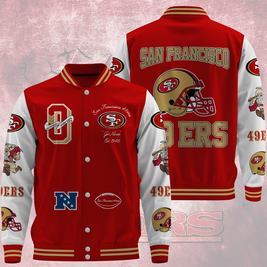 NFL San Francisco 49ers OVO Premium Varsity Jacket