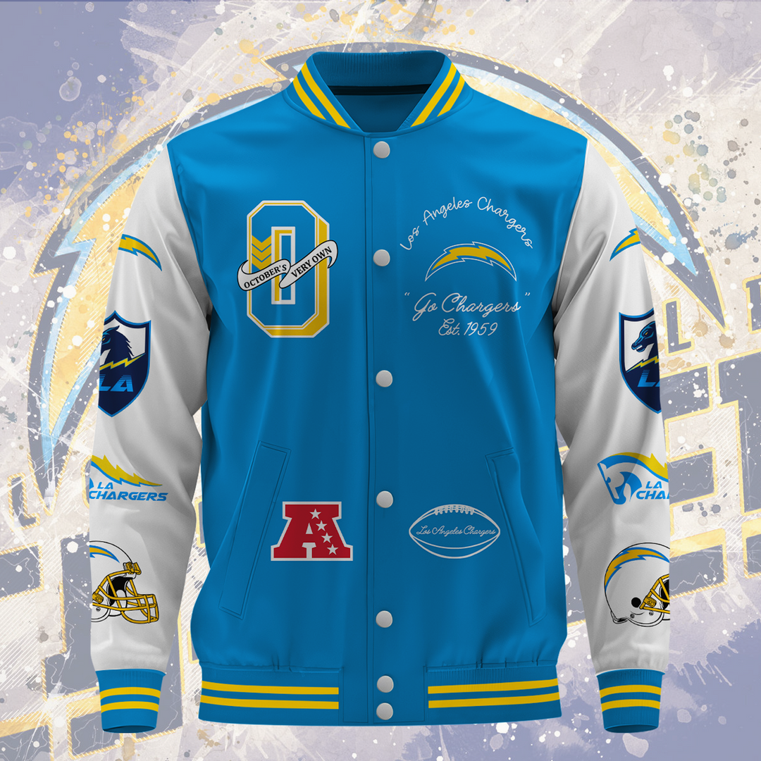 NFL Los Angeles Chargers OVO Premium Varsity Jacket