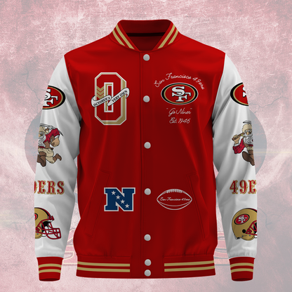 NFL San Francisco 49ers OVO Premium Varsity Jacket