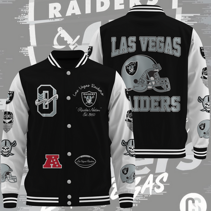 NFL Las Vegas Raiders OVO Premium Varsity Jacket