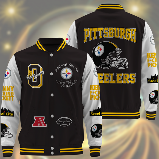 NFL Pittsburgh Steelers OVO Premium Varsity Jacket