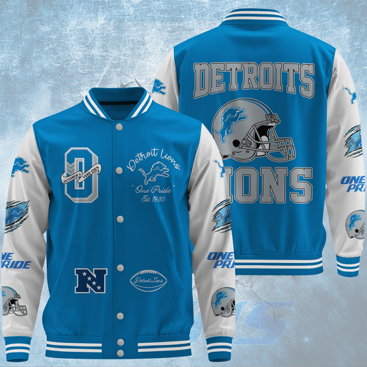 NFL Detroit Lions OVO Premium Varsity Jacket