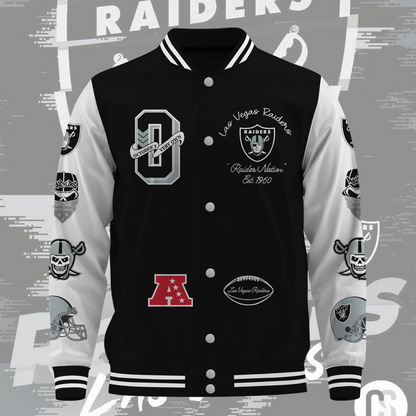 NFL Las Vegas Raiders OVO Premium Varsity Jacket