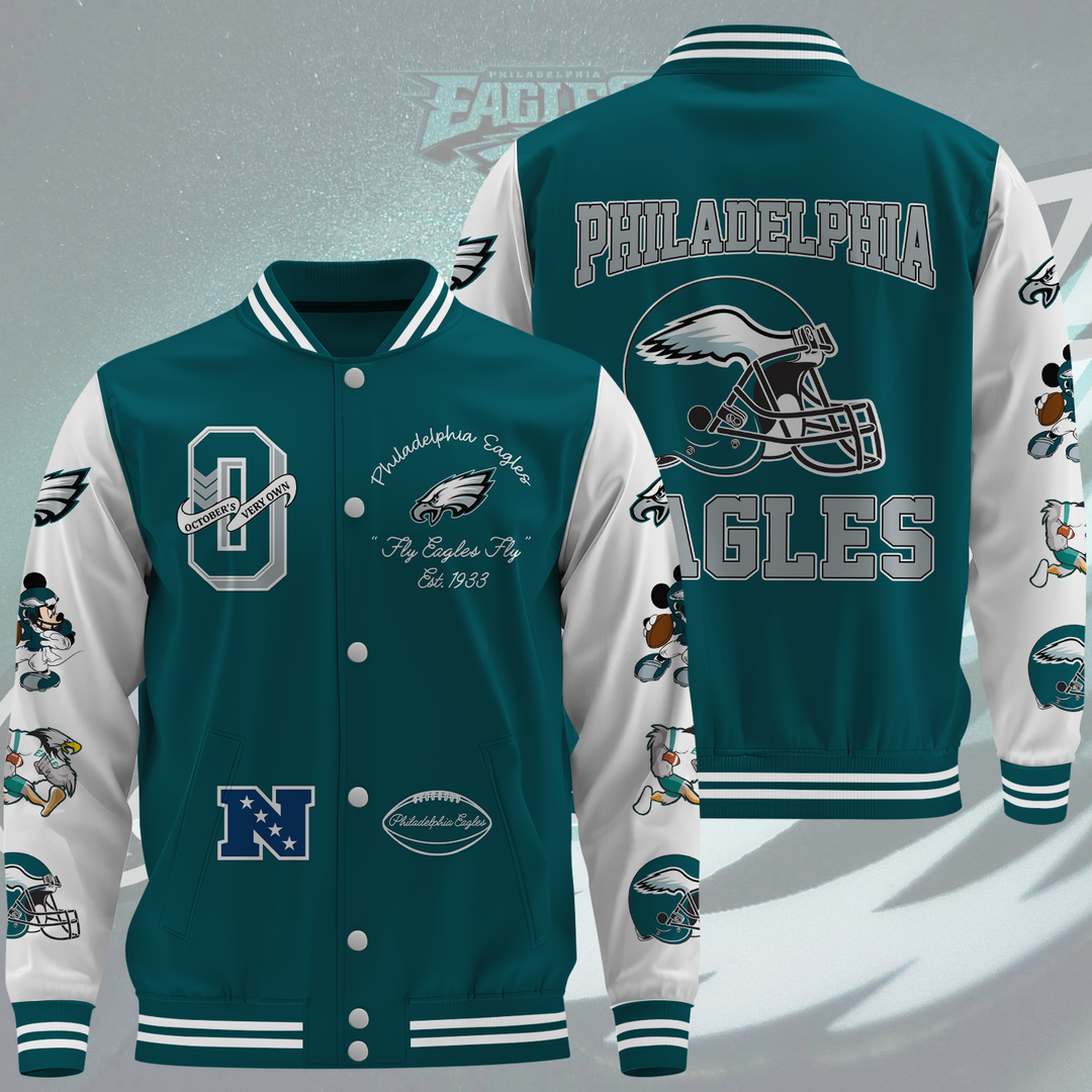 NFL Philadelphia Eagles OVO Premium Varsity Jacket